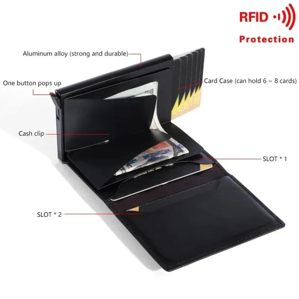 Rfid blocking wallets - Picture 9 of 16